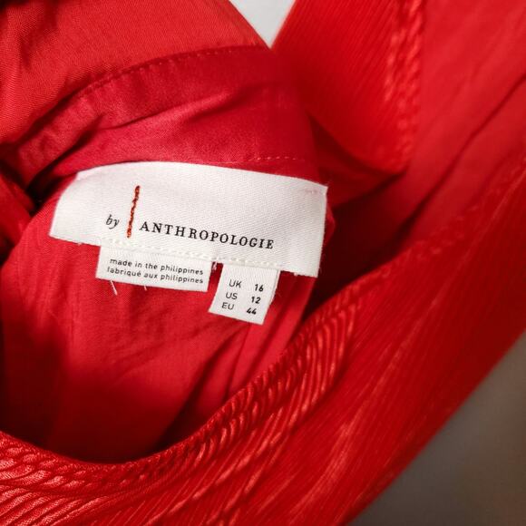 NWT ANTHROPOLOGIE Pleated Halter Neck Jumpsuit - Picture 10 of 12